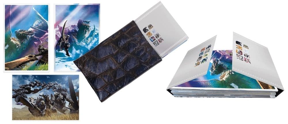 大狩獵展限定特別明信片套組 黑龍ver.