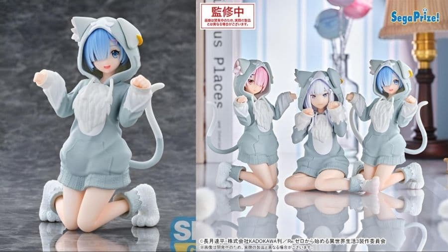 SEGA景品 Yumemirize 從零開始的異世界生活 雷姆 帕克裝Ver