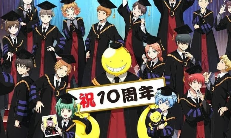 《暗殺教室》十周年視覺