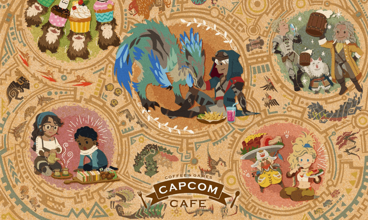 CAPCOM CAFE x《魔物獵人 荒野》視覺