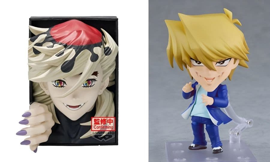 BP景品 鬼滅之刃 HYOKOFIG 上弦之貳 童磨、GSC 黏土人 遊戲王 怪獸之決鬥 城之內克也