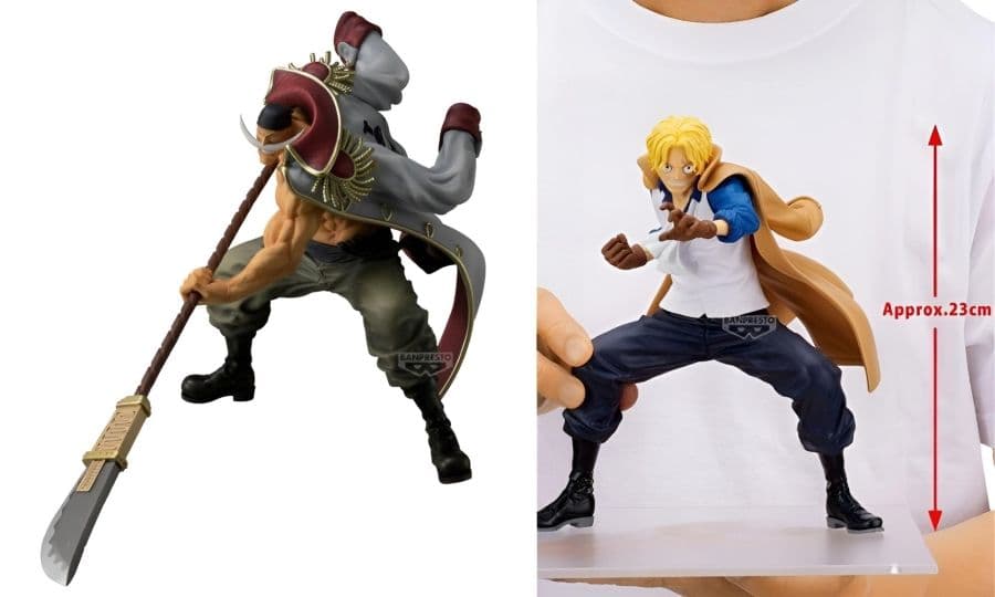 BP景品 海外限定 航海王 Grandista 白鬍子1.5 、革命軍 薩波