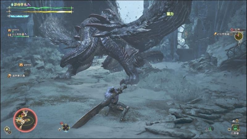 《魔物獵人 荒野》遊戲畫面