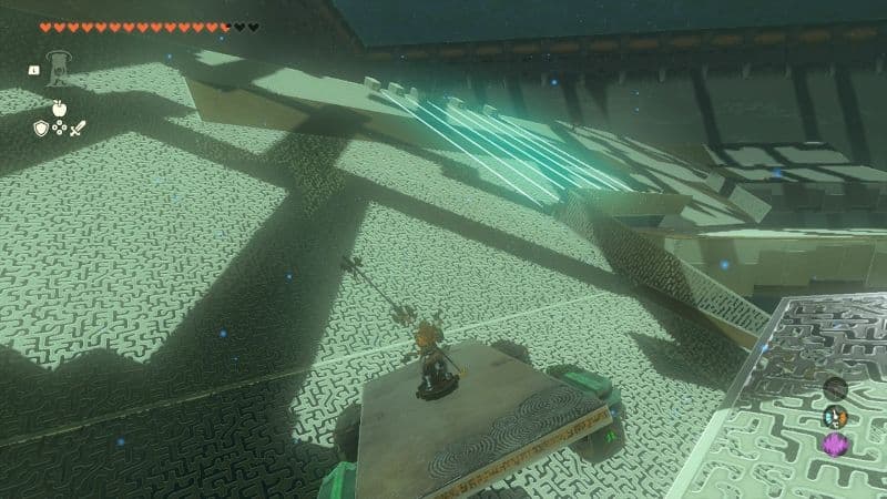 《薩爾達傳說 王國之淚》遊戲畫面