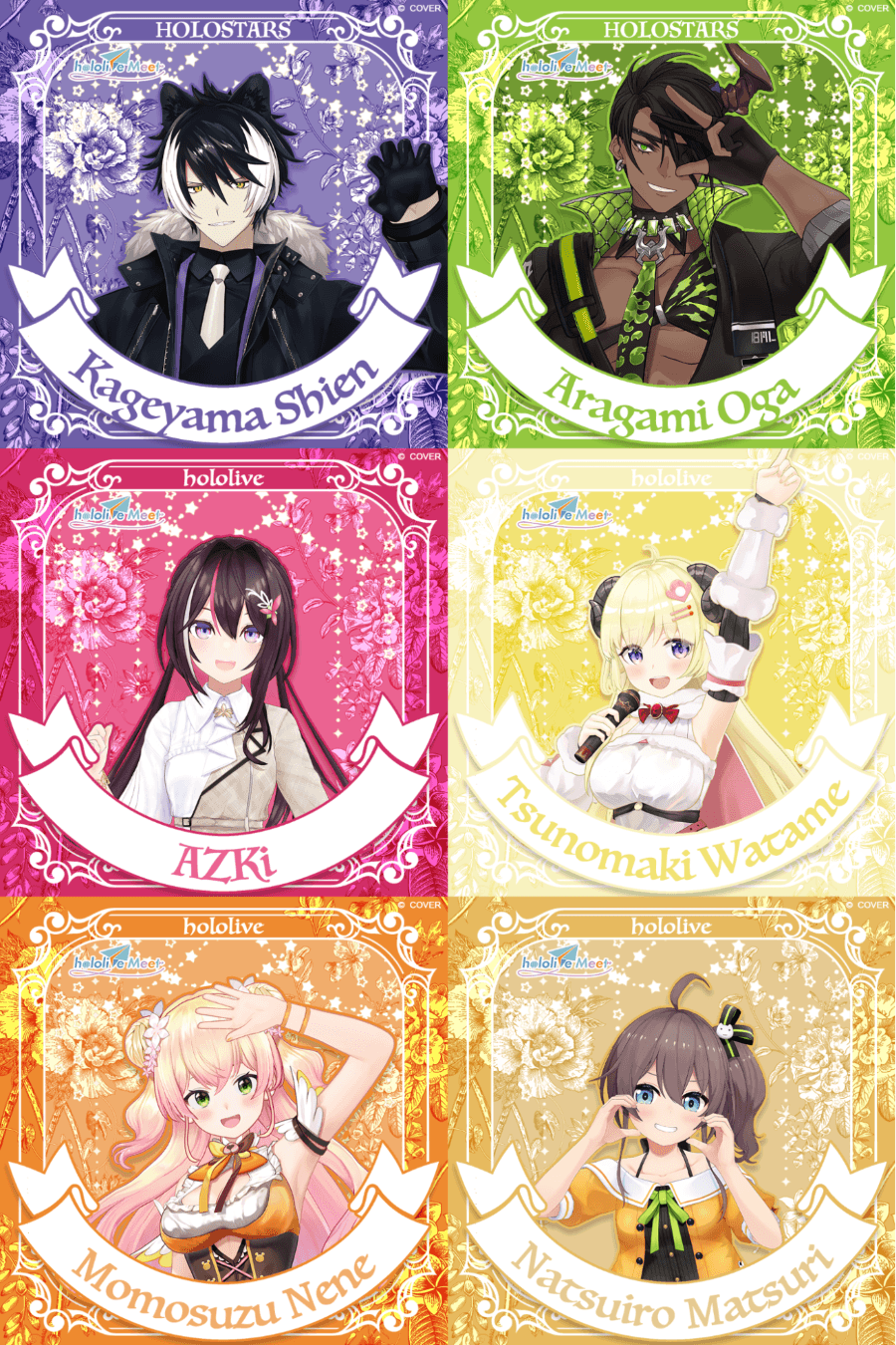 hololive Meet @ Taipei 2025 見面會參與成員