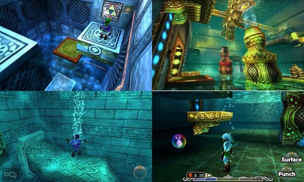 薩爾達 時之笛的水之神殿