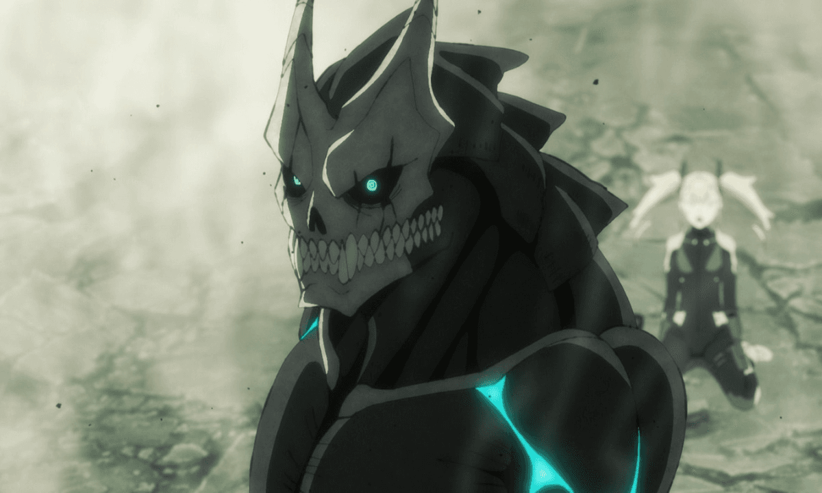 《怪獸8號》劇場版《怪獸8號:Mission Recon》 動畫畫面:怪獸站在前方