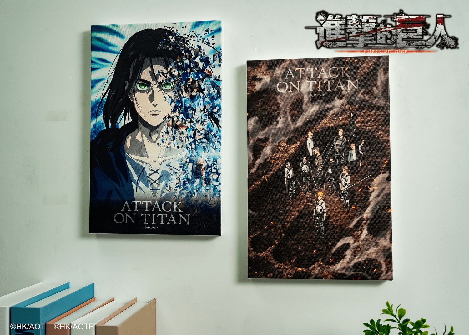 《進擊的巨人:Final Season》快閃店 無框畫