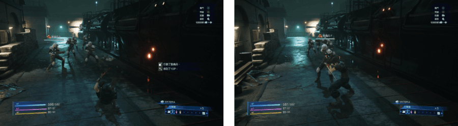 《Crisis Core FF7 Reunion》遊戲畫面