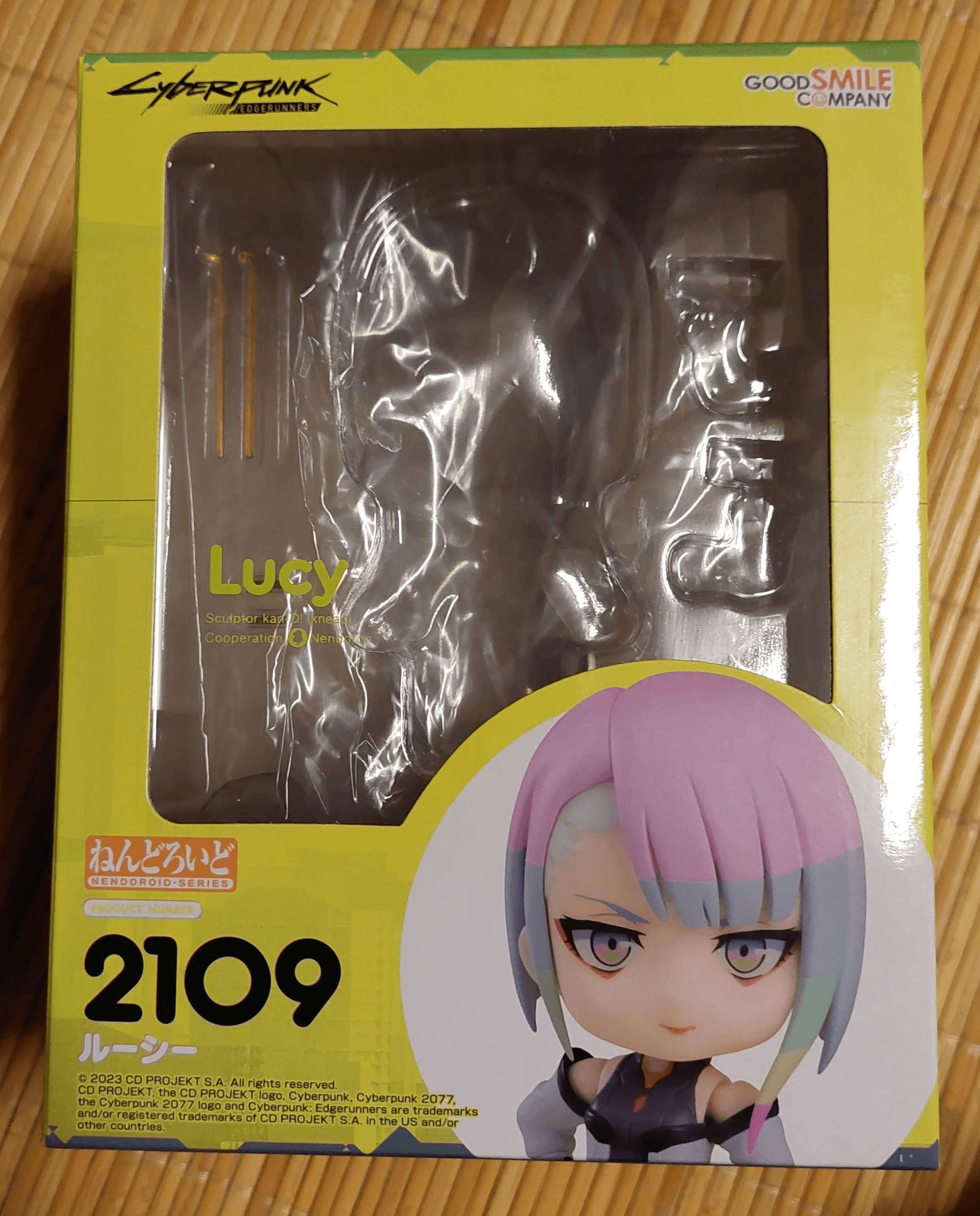 電馭叛客:邊緣行者 露西 黏土人 外包裝