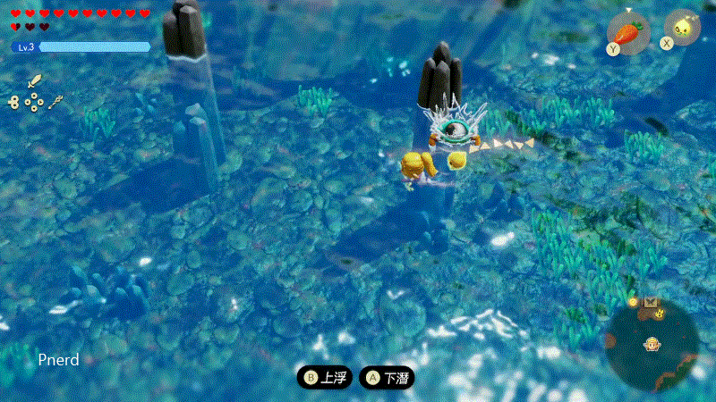 《薩爾達傳說 智慧的再現》遊戲畫面