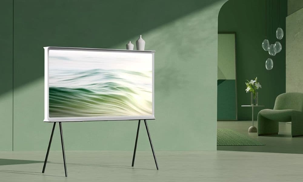 三星電視 43 吋:The Serif LS01D 風格電視