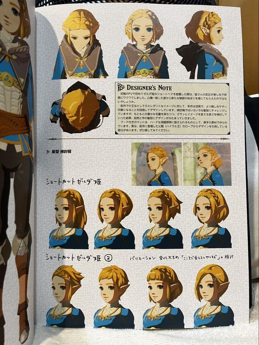 《薩爾達傳說》曠野王淚 Master Works 官方設定集