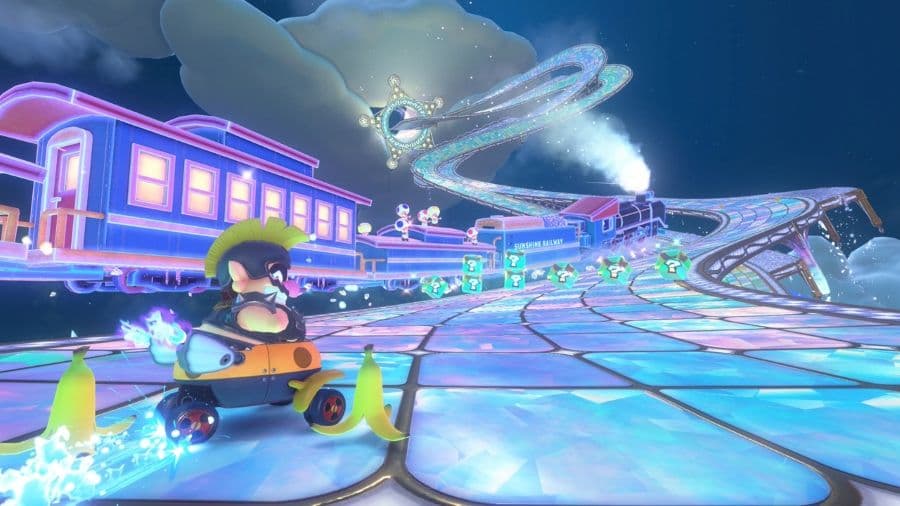 Switch 2《瑪利歐賽車世界》遊戲畫面擷取