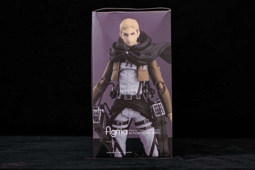 Max Factory figma 艾爾文‧史密斯 模型外盒側面