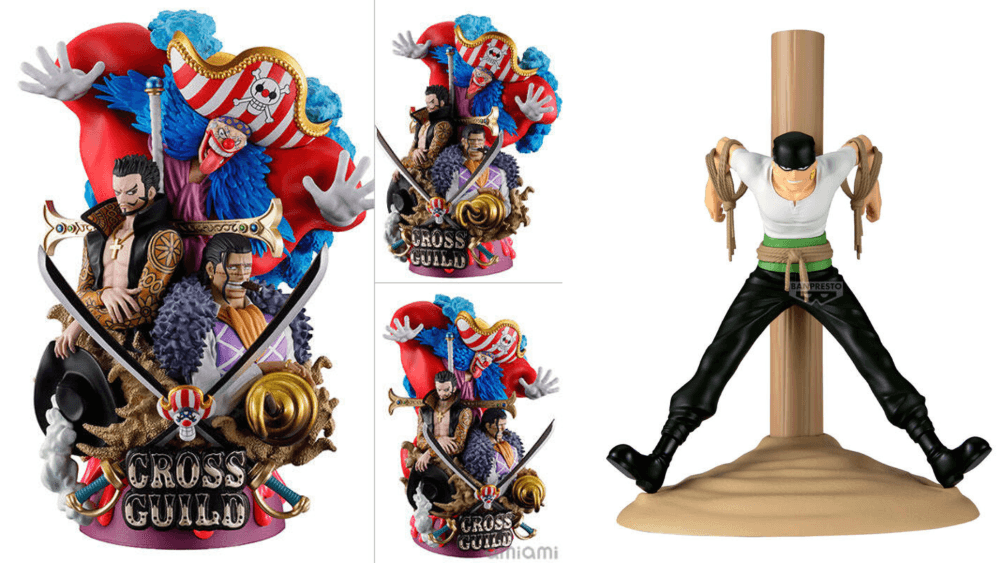 2025 年 MH 限定 航海王 十字公會 Figlife 海賊獵人 羅羅亞 索隆