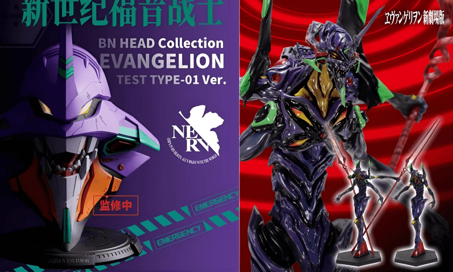 萬代 BN HEAD COLLECTION 新世紀福音戰士 EVA初號機 頭像、CCPJAPAN × Yoshi. Project 第5彈 EVA 福音戰士 第13號機