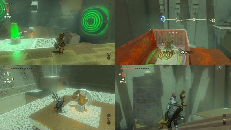 《薩爾達傳說 王國之淚》遊戲畫面