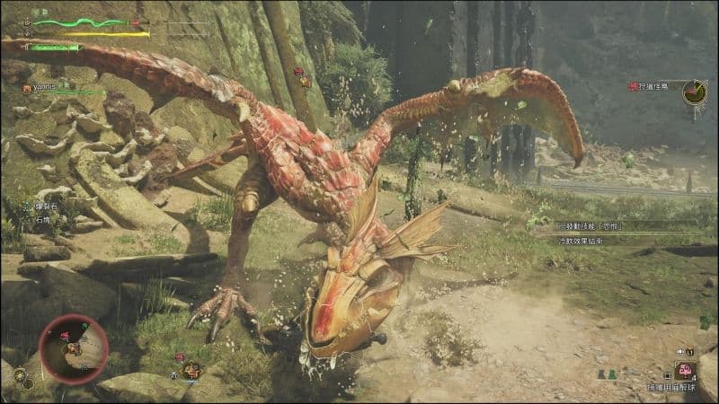 《魔物獵人 荒野》遊戲畫面