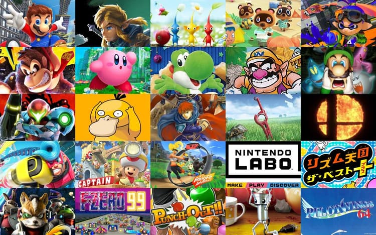 電玩雜談|任天堂遊戲系列整理,瑪利歐、薩爾達到寶可夢一次看!