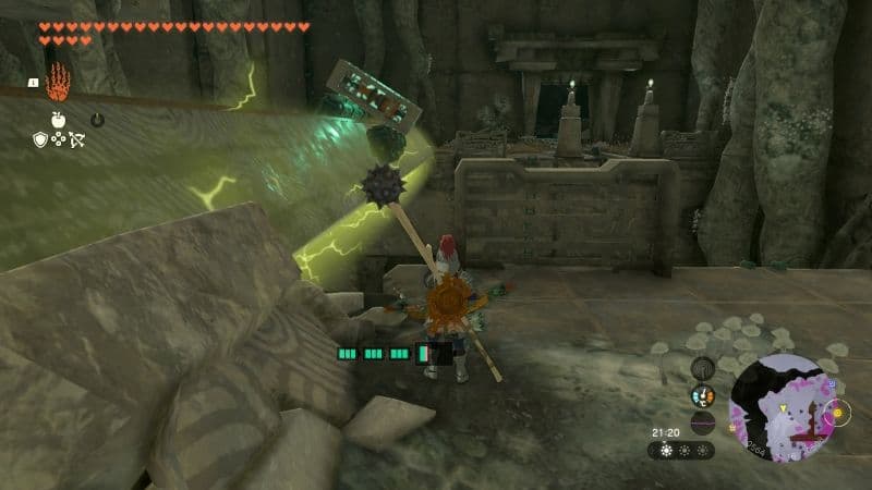 《薩爾達傳說 王國之淚》遊戲畫面