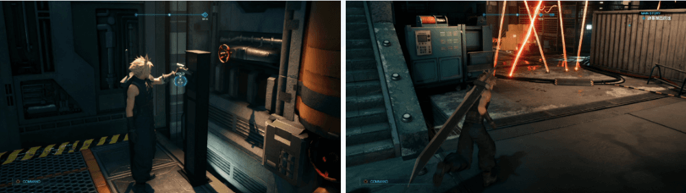 《Final Fantasy VII Remake》遊戲畫面