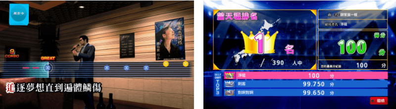 《人中之龍 7 外傳 英雄無名》遊戲畫面