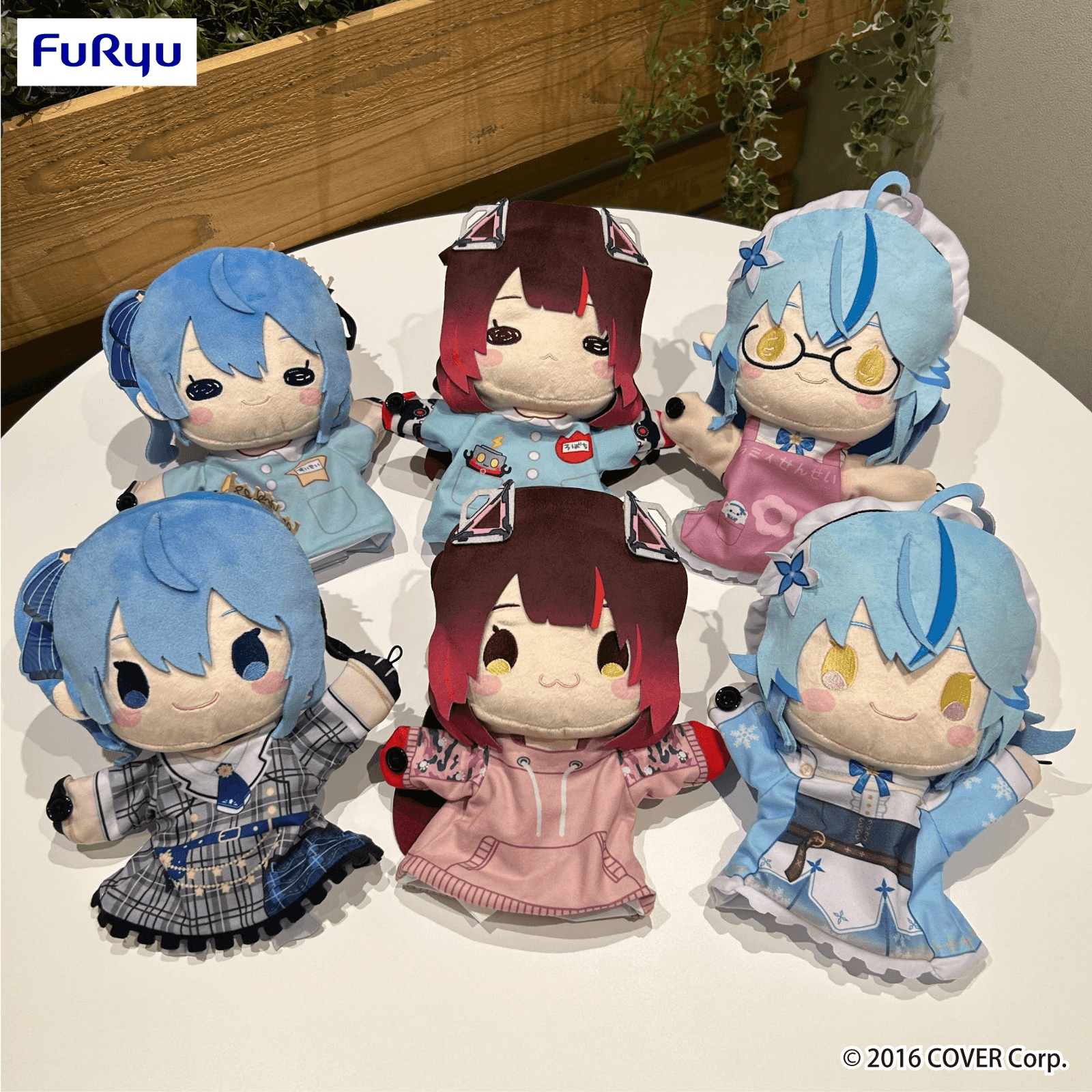 Hololive 趴趴小夥伴 絨毛手偶娃娃 雪花菈米 蘿蔔子 星街彗星