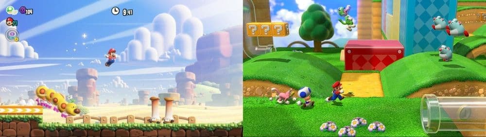 瑪利歐驚奇、3D 世界