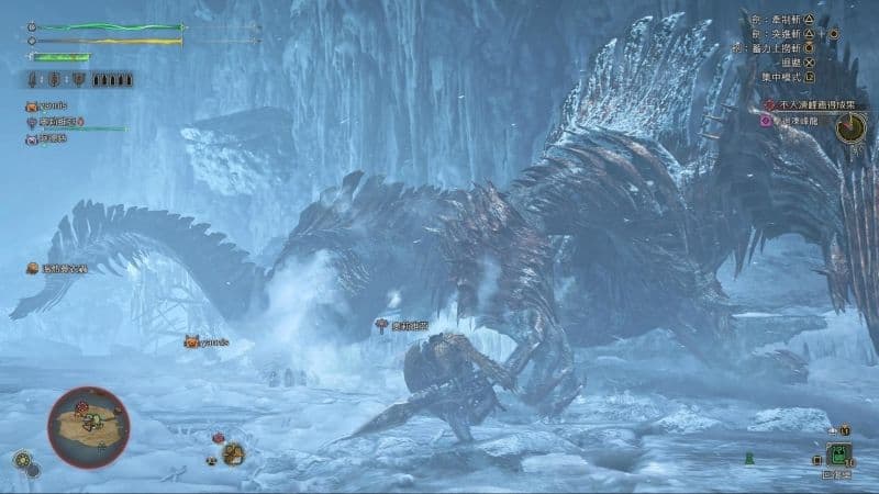 《魔物獵人 荒野》遊戲畫面