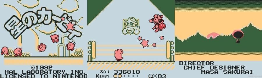 GB 一代 (Kirby Dream Land)