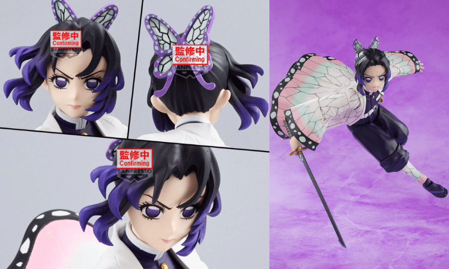 鬼滅之刃 萬代 景品 VIBRATION STARS 胡蝶忍 & S.H.Figuarts 胡蝶忍 蟲柱