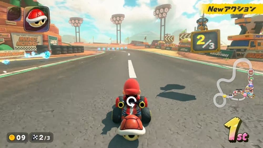 Mario Kart World 倒轉功能