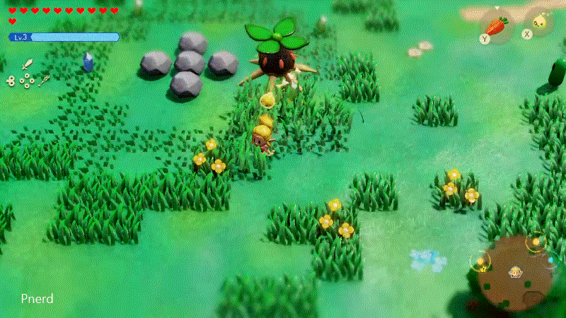 《薩爾達傳說 智慧的再現》遊戲畫面