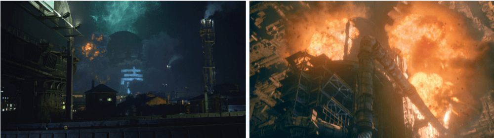 《Final Fantasy VII Remake》遊戲畫面