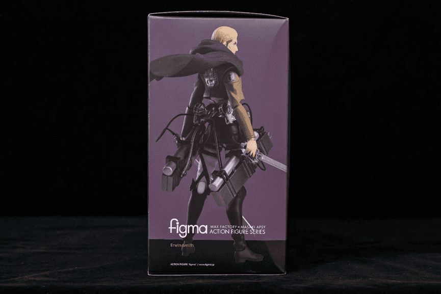 Max Factory figma 艾爾文‧史密斯 模型外盒側面