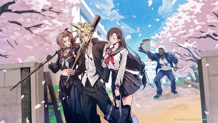 《FF7 Ever Crisis》校園風新活動《Ever Crisis 學園 Seven》克勞德、蒂法等FF7角色化身為高中生