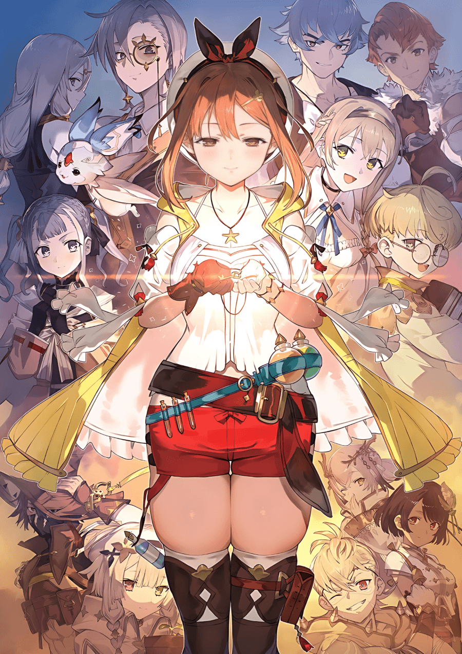 萊莎的鍊金工房 ~秘密三部曲~ DX 視覺圖