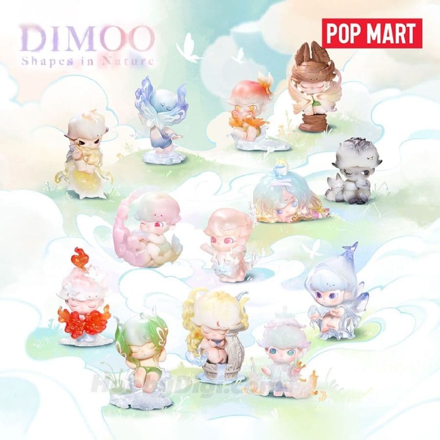 泡泡瑪特 DIMOO 自然的形狀系列