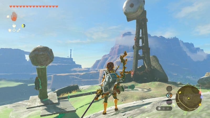 《薩爾達傳說 王國之淚》遊戲畫面