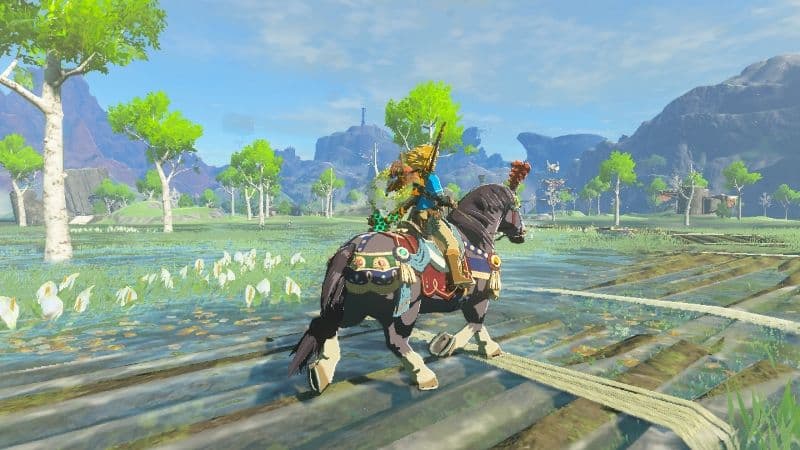 《薩爾達傳說 王國之淚》遊戲畫面