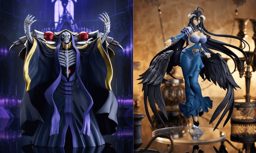 GSC POP UP PARADE SP OVERLORD 安茲·烏爾·恭 再版、OVERLORD 雅兒貝德 漆黑禮服Ver.