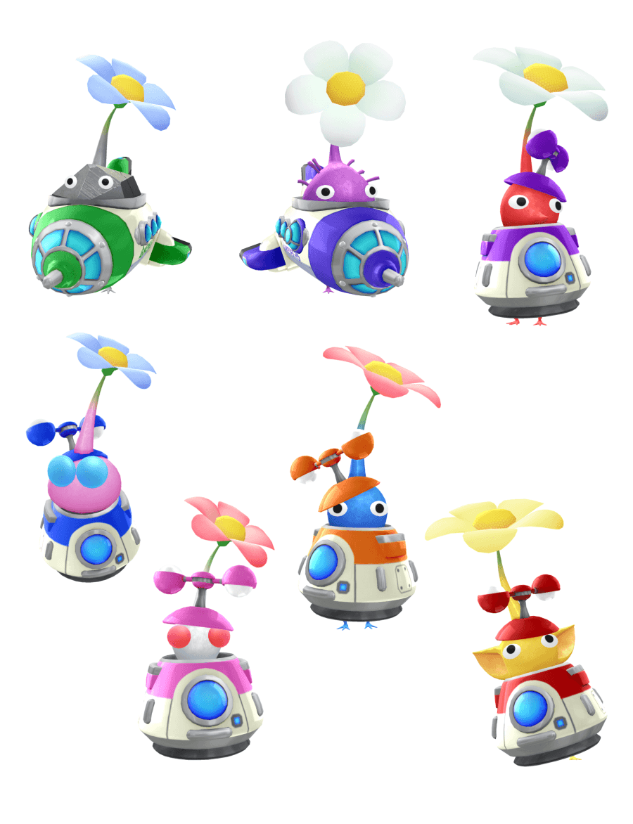 全家皮克敏大集合!《Pikmin Bloom》金色花苗