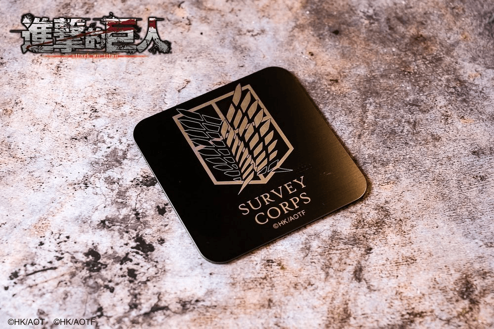 《進擊的巨人:Final Season》快閃店 鋁合金杯墊