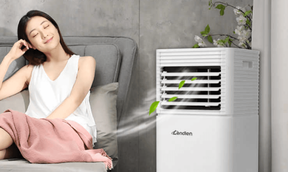 LENDIEN 聯電 7000BTU 多功能除溼淨化移動式冷氣機