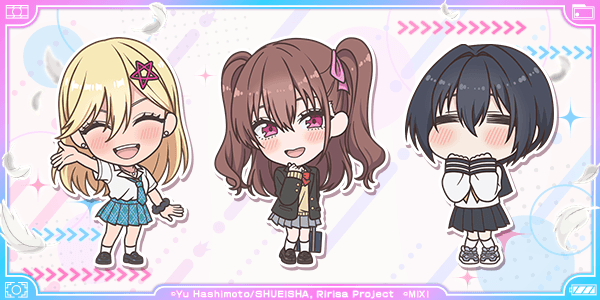 《2.5 次元的誘惑》×《怪物彈珠》合作「Cosplay攝影任務」限定讚貼圖