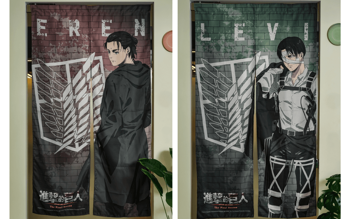 《進擊的巨人:Final Season》快閃店 長門簾