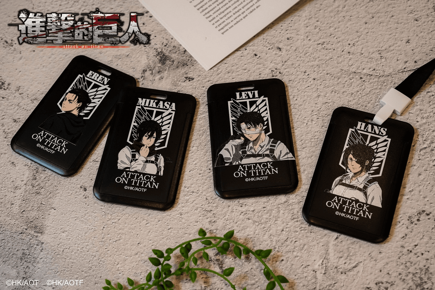 《進擊的巨人:Final Season》快閃店 ID卡套