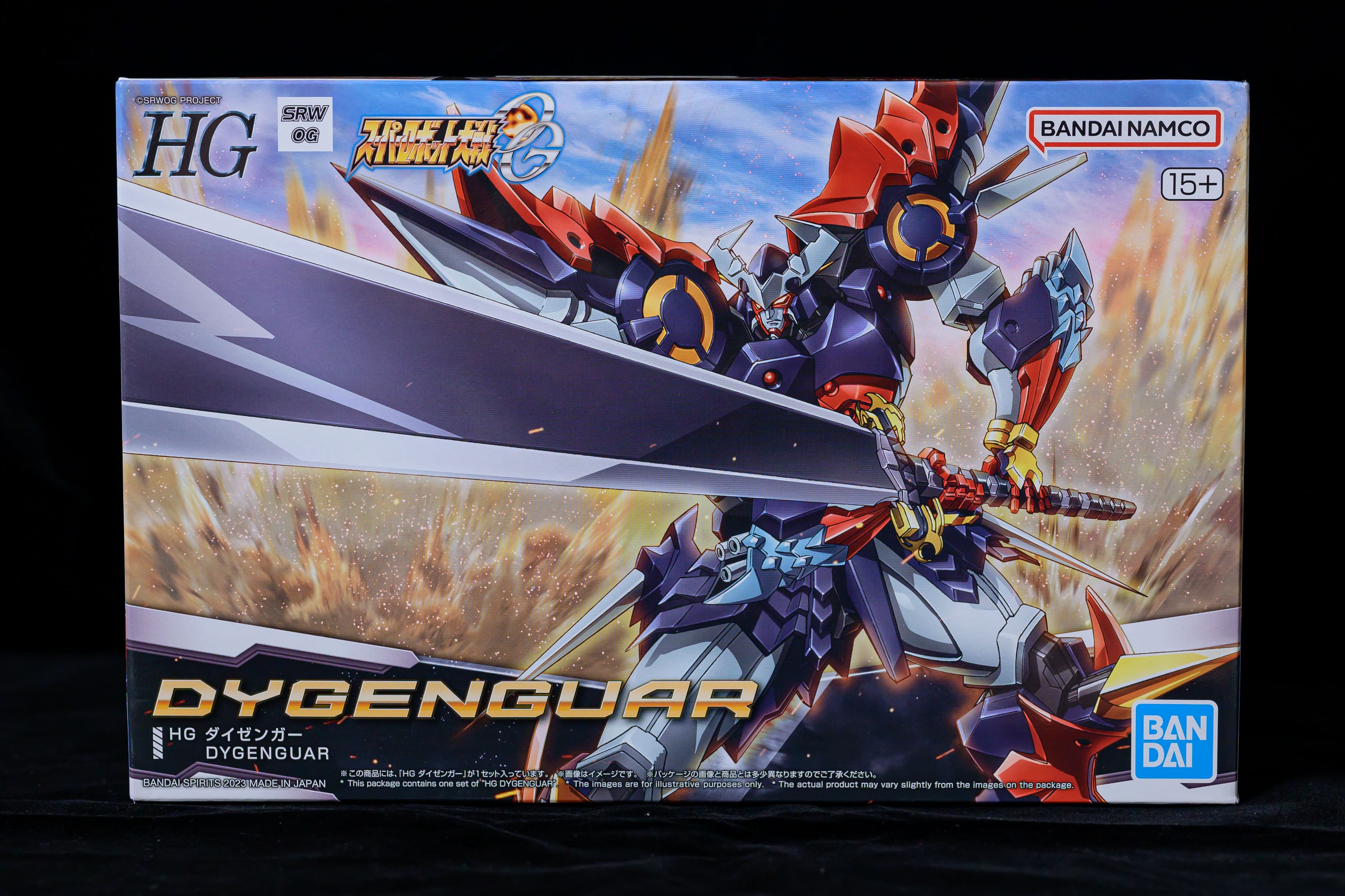 萬代HG系列-機器人大戰大前卡模型