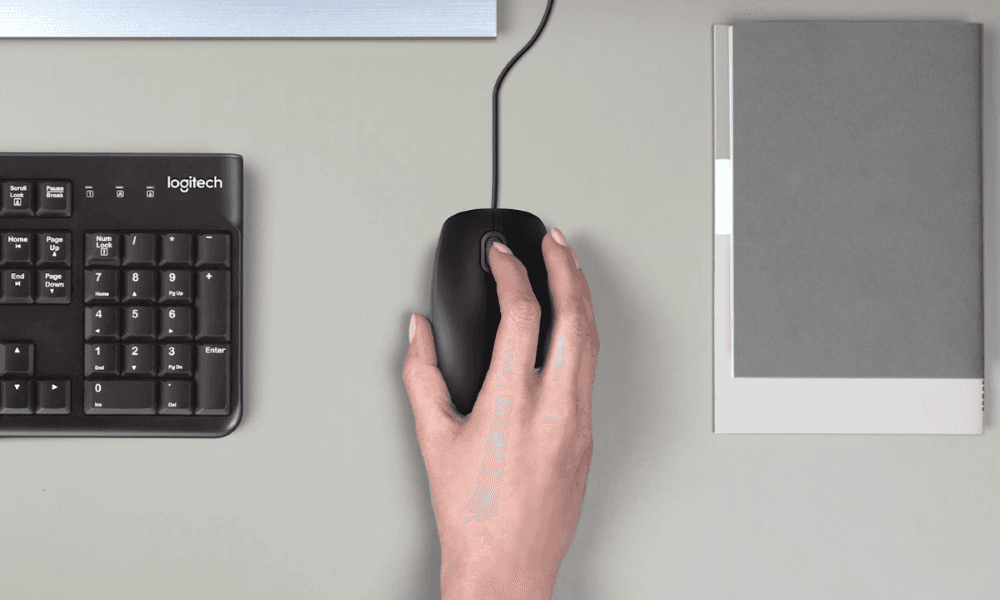 Logitech 羅技 M110 靜音有線滑鼠